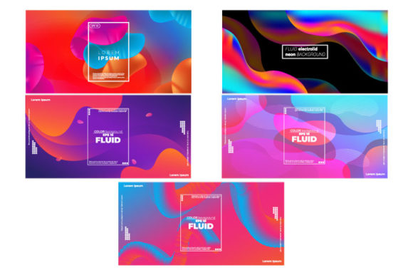 Download Liquid Flow Fluid Colors Trendy Shapes - Flow Collection