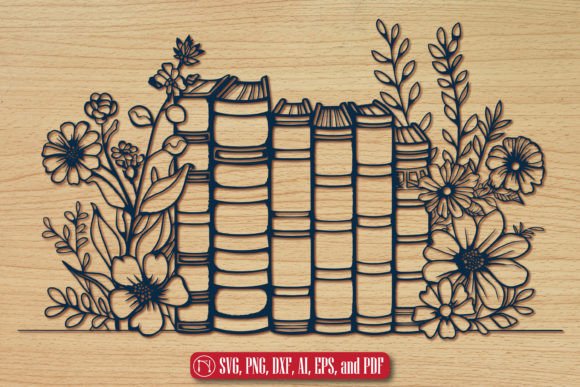 Download Cricut Book with Flowers SVG Set - Flow Collection