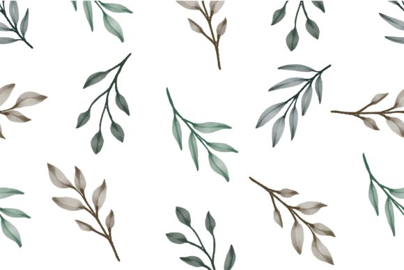 Download Simple Leaves Seamless Pattern - Simple Collection
