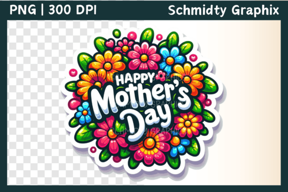 Download Happy Mother's Day Flower Clipart PNG - Flow Collection
