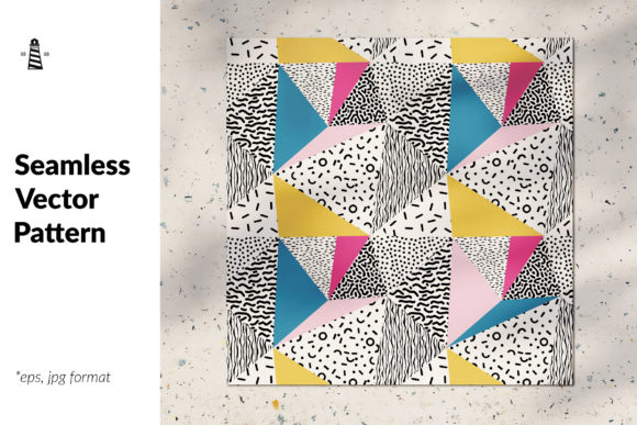 Download Simple Shapes Seamless Pattern - Simple Collection