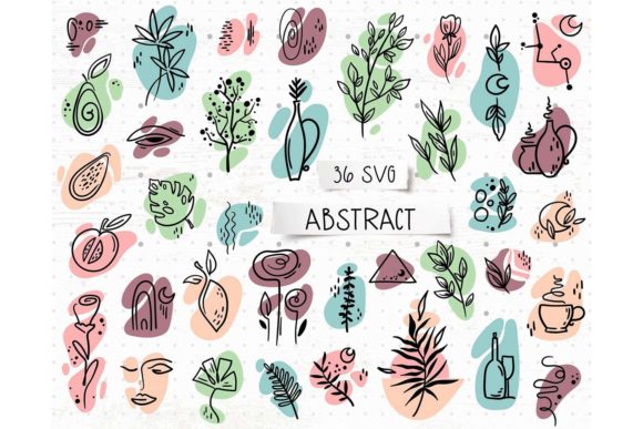 Download Abstract Boho Simple Shapes SVG Bundle - Simple Collection