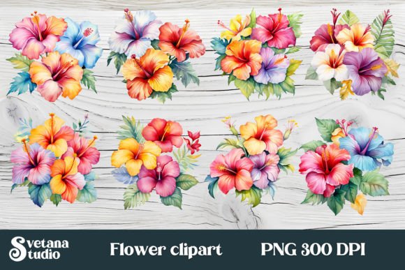 Download Hibiscus Tropical Flower Clipart PNG - Flow Collection
