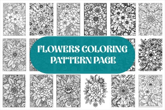 Download Flower Colouring Pages Gathering Beauty, - Flow Collection