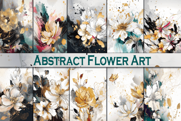 Download Abstract Flower Art - Flow Collection