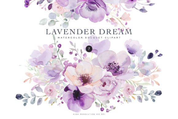 Download Purple Flowers Png - Light Purple Floral - Flow Collection