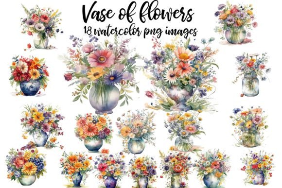 Download Flower Vase Clipart - Flow Collection