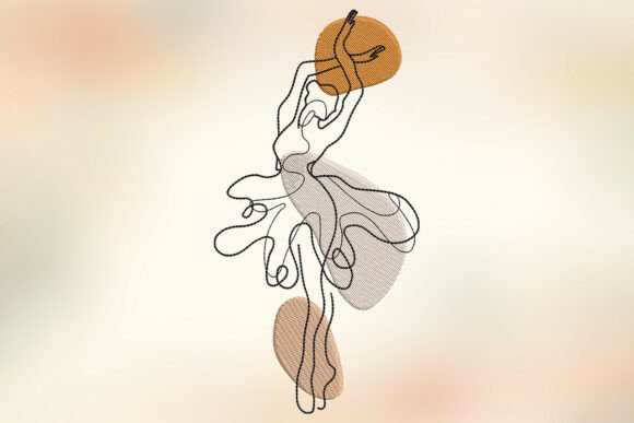 Download Ballerina Dancer Embroidery - Premium Bundle