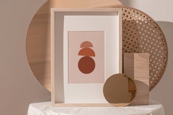 Download Simple Boho Moon Phases Boho Art Print - Premium Bundle